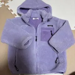 【値下げ】X-girl 110cm ボアコート　パープル