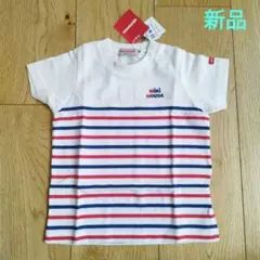 新品未使用　ミキハウス　Tシャツ 80 ボーダー　赤　青　キッズ　ベビー