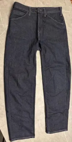 UNIQLOジーンズ　 ダークブルースリムフィットデニム 28