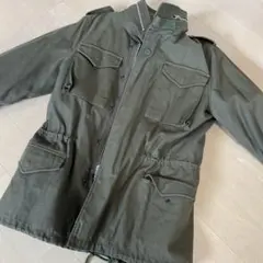 【古着】HOUSTON M65ジャケット Sサイズ ライナー付