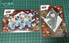 忍たま　ファミマ　ばれんたいん　ブロマイド　乱太郎　きり丸　しんべヱ　食満留三郎