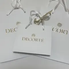 DECORTÉ ショップ袋 小型 3枚セット