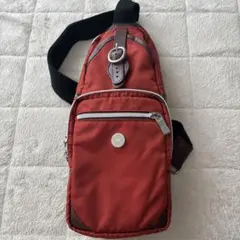 Orobianco ボディバッグ オレンジ　レザーコンビ イタリア製のサムネイル