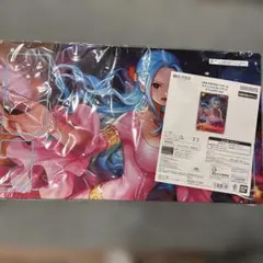 ワンピースカード オフィシャルプレイマット ネフェルタリ・ビビ カード付き
