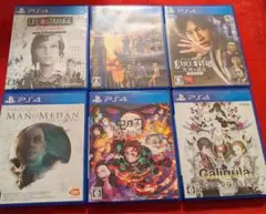 PS4ソフト　まとめ売り　ヒノカミ血風譚　ライフイズストレンジ　など