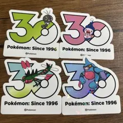 韓国限定】ポケモン 30周年記念ステッカー まとめ ⑧ - メルカリ