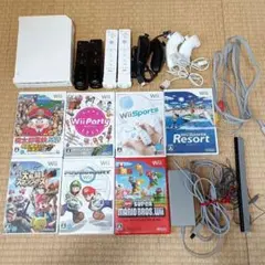 【すぐ遊べます】Wii 本体・ソフト・リモコン・ヌンチャク・周辺機器まとめ売り
