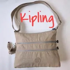 Kipling ベージュ ショルダーバッグ