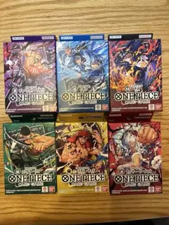 ONE PIECE スタートデッキ 6種類 新品未開封 赤が2個 計7個セット