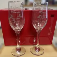 ディズニーミッキー&ミニー ペアーワイングラス非売品