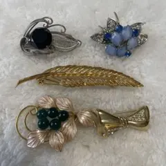 ヴィンテージ風　ブローチ　おまとめ　#59