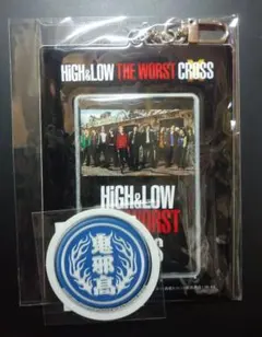 ハイロー THE WORST X 鬼邪高校フォトカードホルダー+ステッカー