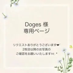 Doges様 おまとめ2点
