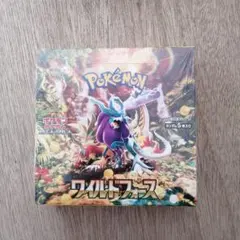 ポケモンカードゲーム ワイルドフォース 1BOX 未開封新品 シュリンク付