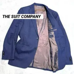 THE SUIT COMPANY テーラードジャケット ネイビーストライプ 美品