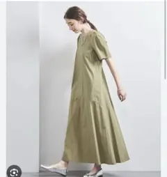 ユナイテッドアローズ　パフスリーブワンピース