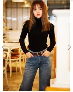 GRL リブタートルニット 2色セット