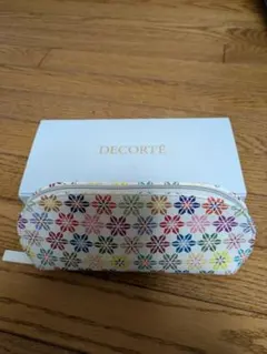 コスメ デコルテ オリジナル ミニポーチ長さ約18cm新品未使用 DECORTE