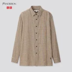JW ANDERSON × UNIQLO フランネルチェックシャツ