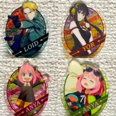 スパイファミリー　アクリルスタンド　アーニャ　ロイド　ヨル　4点