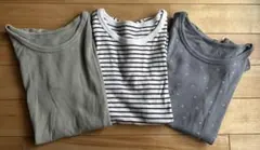 120 キッズ 肌着 3枚セット インナー 下着 子供服 キッズ肌着 しまむら