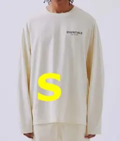 【S】クリーム FOG Essentials 19ss L/S T-Shirt