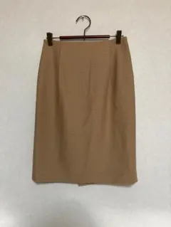 K854★新品膝丈スカート38ユナイテッドアローズ グリーンレーベルリラクシング