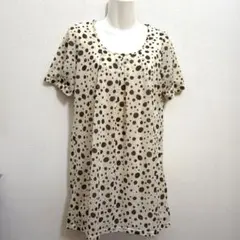 ジョイアス ダルメシアンワンピー 半袖ワンピース シフォンワンピースのサムネイル