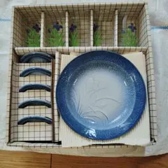 有田焼　萬永　大皿　小皿　コップセット　　 5セットが3種類