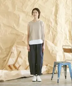tumugu 硫化コンパクトツイルパンツのサムネイル