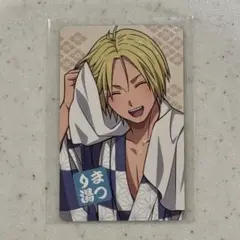 サカモトデイズ 朝倉シン まつり湯 特典 イラストカード 温泉