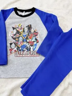 ウルトラヒーローズ パジャマ 120cm 裏起毛 新品