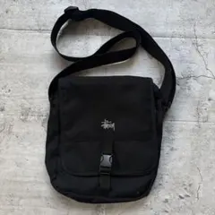 old stussy 紺タグ 90s ショルダーバッグ チェック柄 - メルカリ