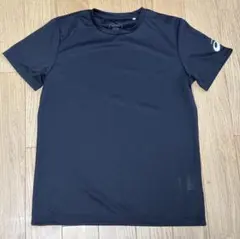 ASICS ブラック 半袖Tシャツ　M