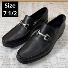 Salvatore Ferragamo　フェラガモ　ビットローファー　ブラック