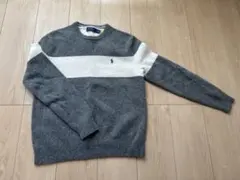 Polo Ralph Lauren グレー・ホワイトセーター