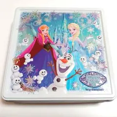 TDL ランド ディズニー アナと雪の女王 エルサ 缶 正方形