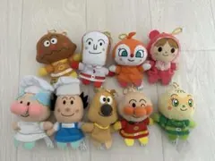 アンパンマン✩指人形✩キーホルダー✩マスコット✩ぬいぐるみ