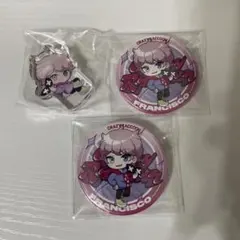 CrazyRaccoon CRFES 缶バッジ francisco 5点セット - メルカリ
