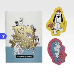 トムとジェリー　1番くじ　ミニノート　ステッカー