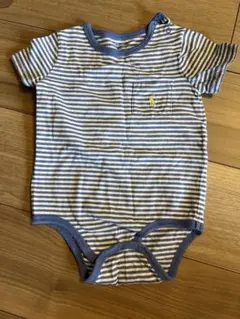 Ralph Lauren ストライプ　半袖ロンパース　12M 80cm