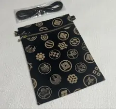 No.71 お祭りポシェット（家紋）/ハンドメイド