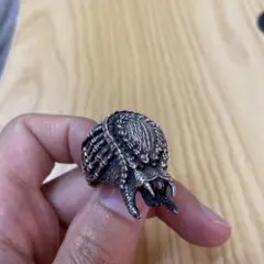 玄武石 古代エジプト スカラベ 裏面アンク刻印 - メルカリ