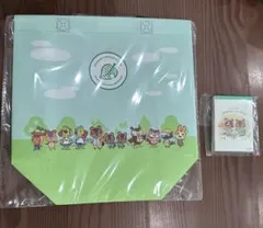 ファミマ　どうぶつの森　トートバッグ　メモ帳