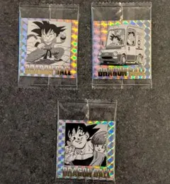 ドラゴンボール40周年記念ウエハースシール 3枚セット