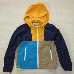【美品】コロンビア キッズS(8) 130 フード着脱 ジャケット