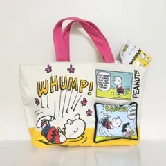 PEANUTS スヌーピー ランチトートバッグ コミックプリント バッグ