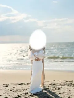 ホワイトマーメイドウェディングドレス