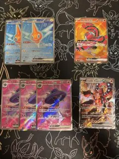 ロトムex オドリドリex ムウマージex SR ボルケニオンex SAR