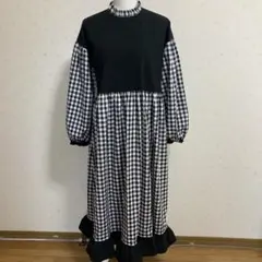 ギンガムチェック　レディースワンピース